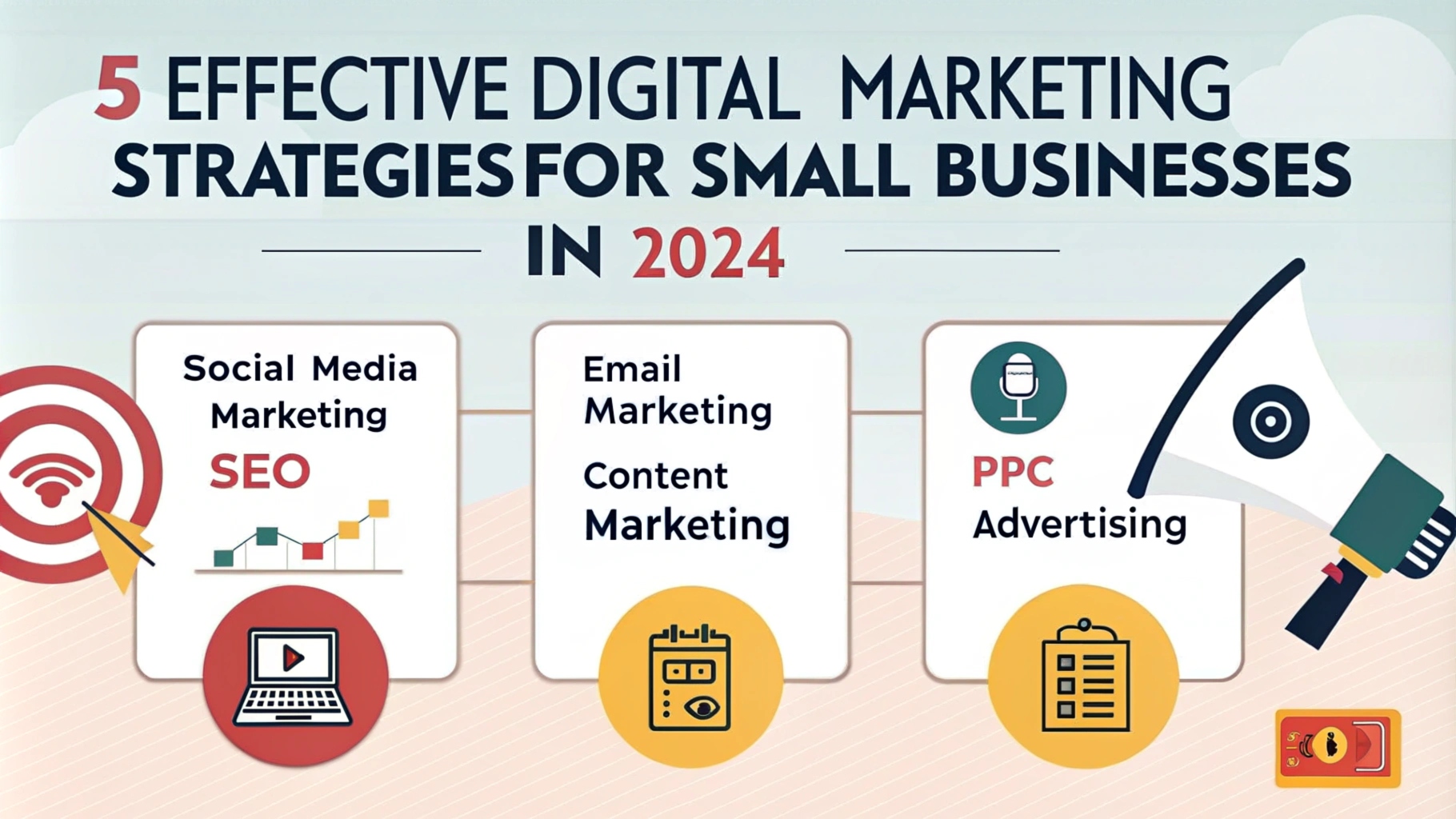 5 Effective Digital Marketing Strategies for Small Businesses in 2024